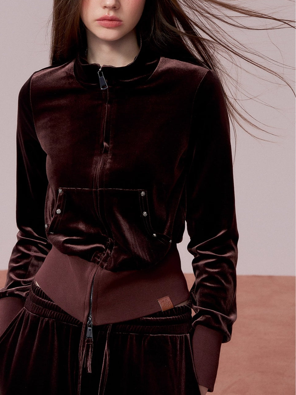 Athleisure Sweatshirt &amp; Jogger Pants Set