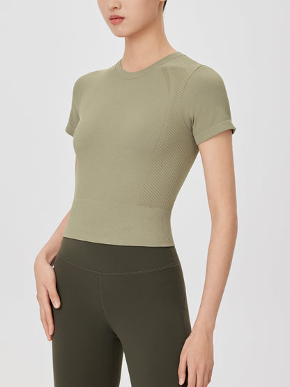 Fitted Quick-drying Breathable Yoga Top