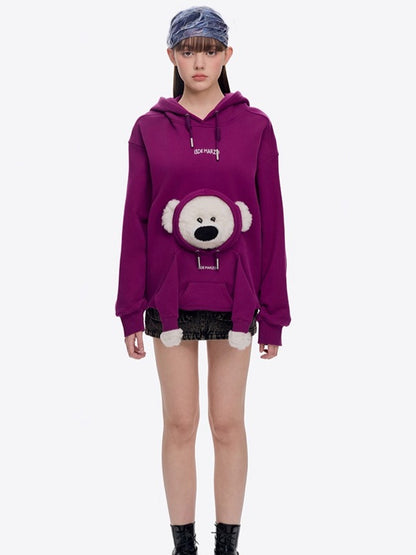 Teddy Pocket Hoodie