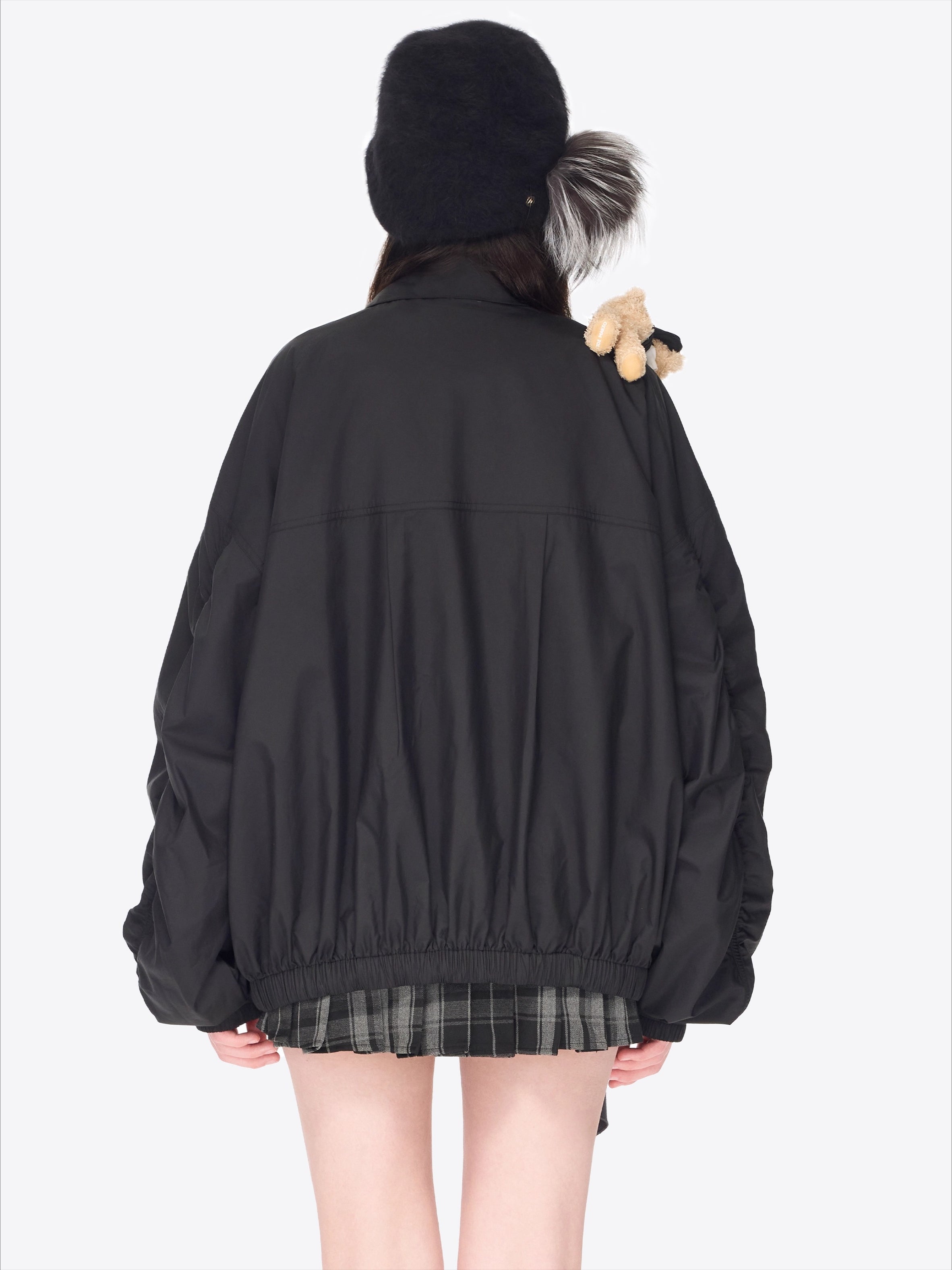 Bear Sheriff Retro Collar Track Jacket