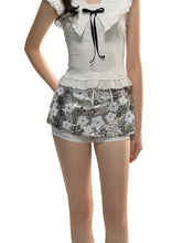 A-line High-waisted Sequin Mini Skirt - CHINASQUAD