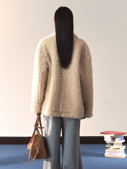 Two-Way Wear Shearling Coat