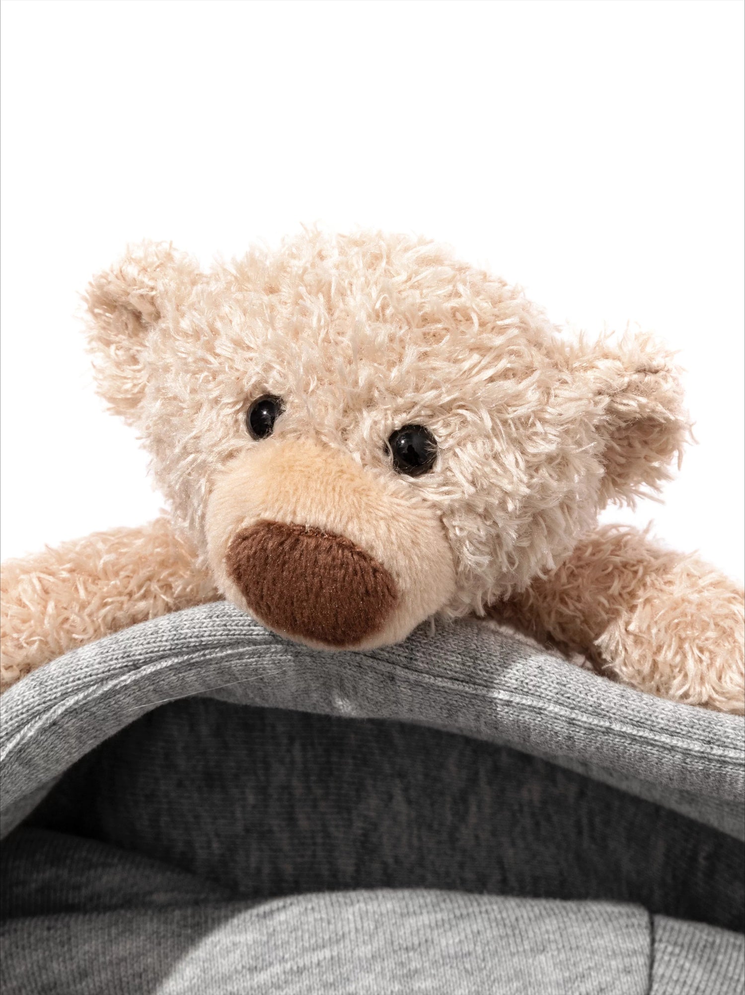 Faux-Diamond Embellished Relaxed Hoodie Jacket