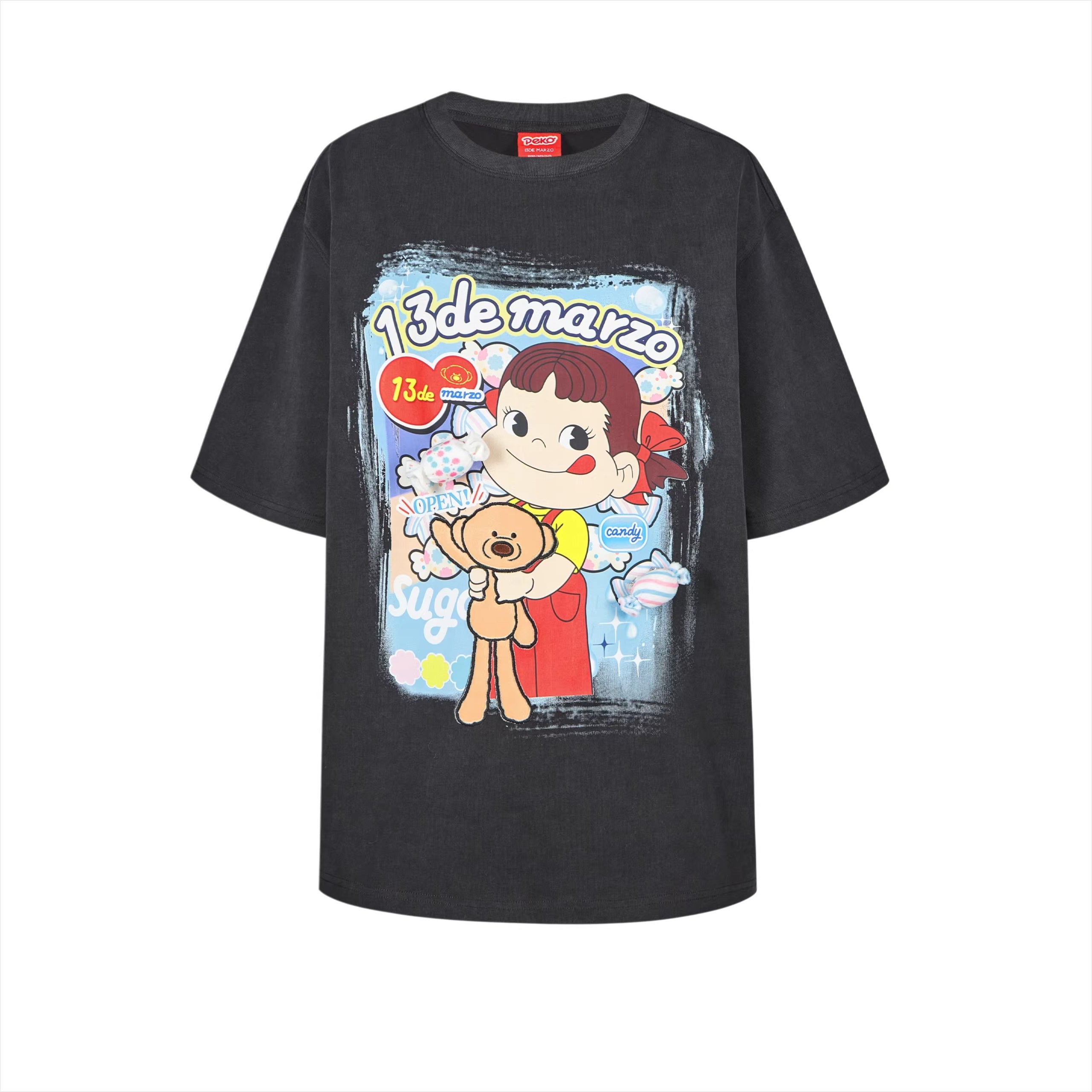 Graphic Cotton Oversized T-Shirt