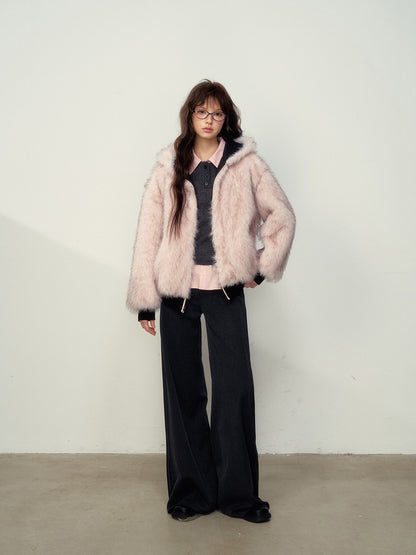 Reversible Faux Fur Jacket