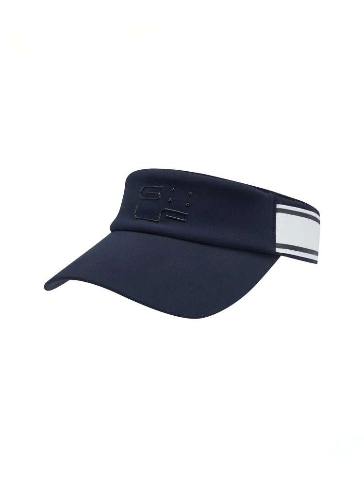 Navy Blue Golf Mesh Sun Hat