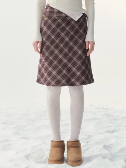 Sunset Park Retro Midi Skirt