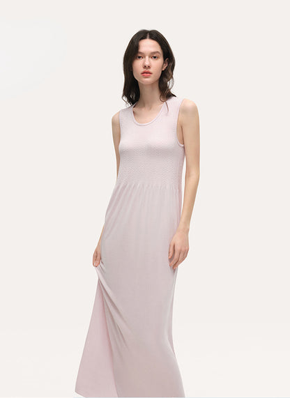 One-piece Knit Tank Nightgown