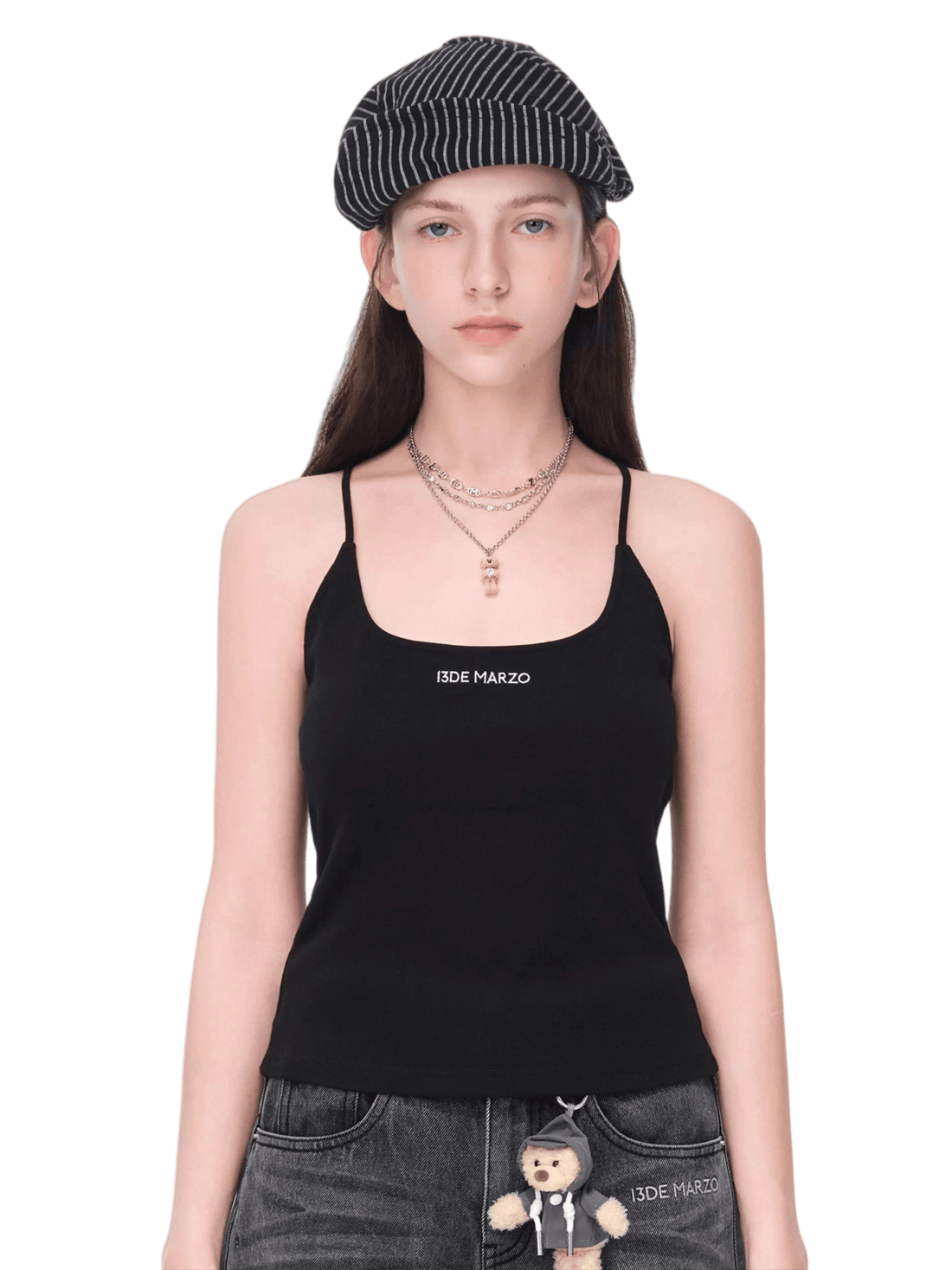 Doll Detail Cropped Camisole