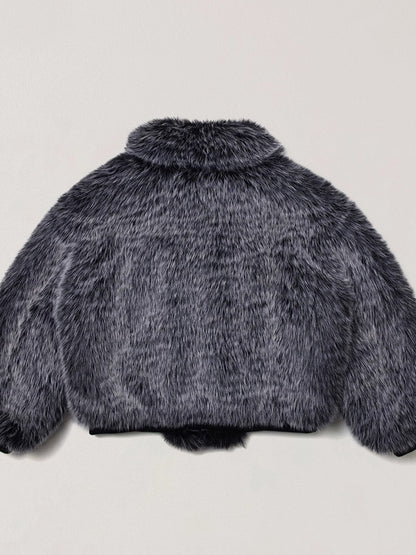 Arctic Cross Faux Fur Jacket