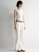Two-Piece Polka-Dot Printed Sleeveless Vest - CHINASQUAD