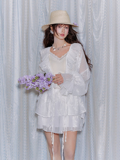 Lace Panel Slim-Fit Camisole