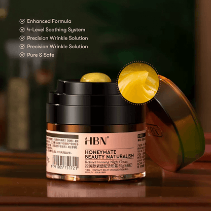 HBN 50g Double Retinol Firming Anti-wrinkle Night Facial Cream (2.0)