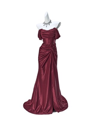 Stellar Blue Aura Couture Gown