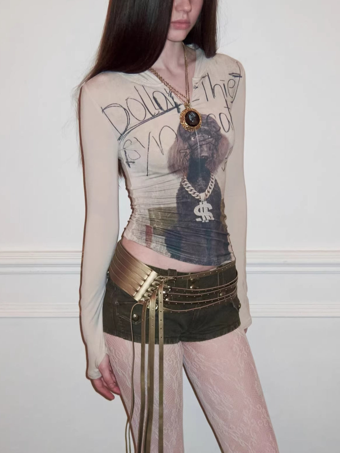 Buckle Convertible PU Belt &amp; Bracelet