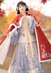 "芙蕖"Ming-Dynasty Hanfu Set - CHINASQUAD