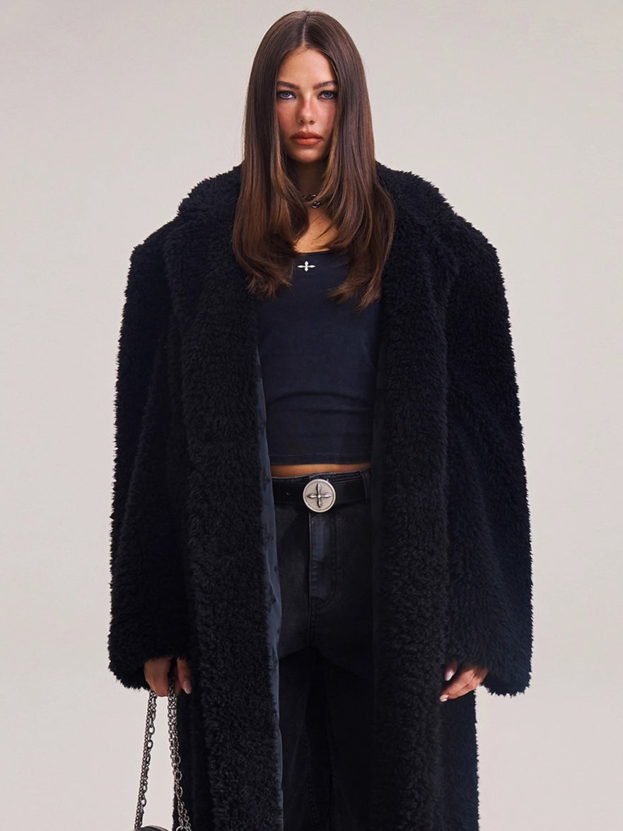 Nomad Cross Wool Oversized Coat