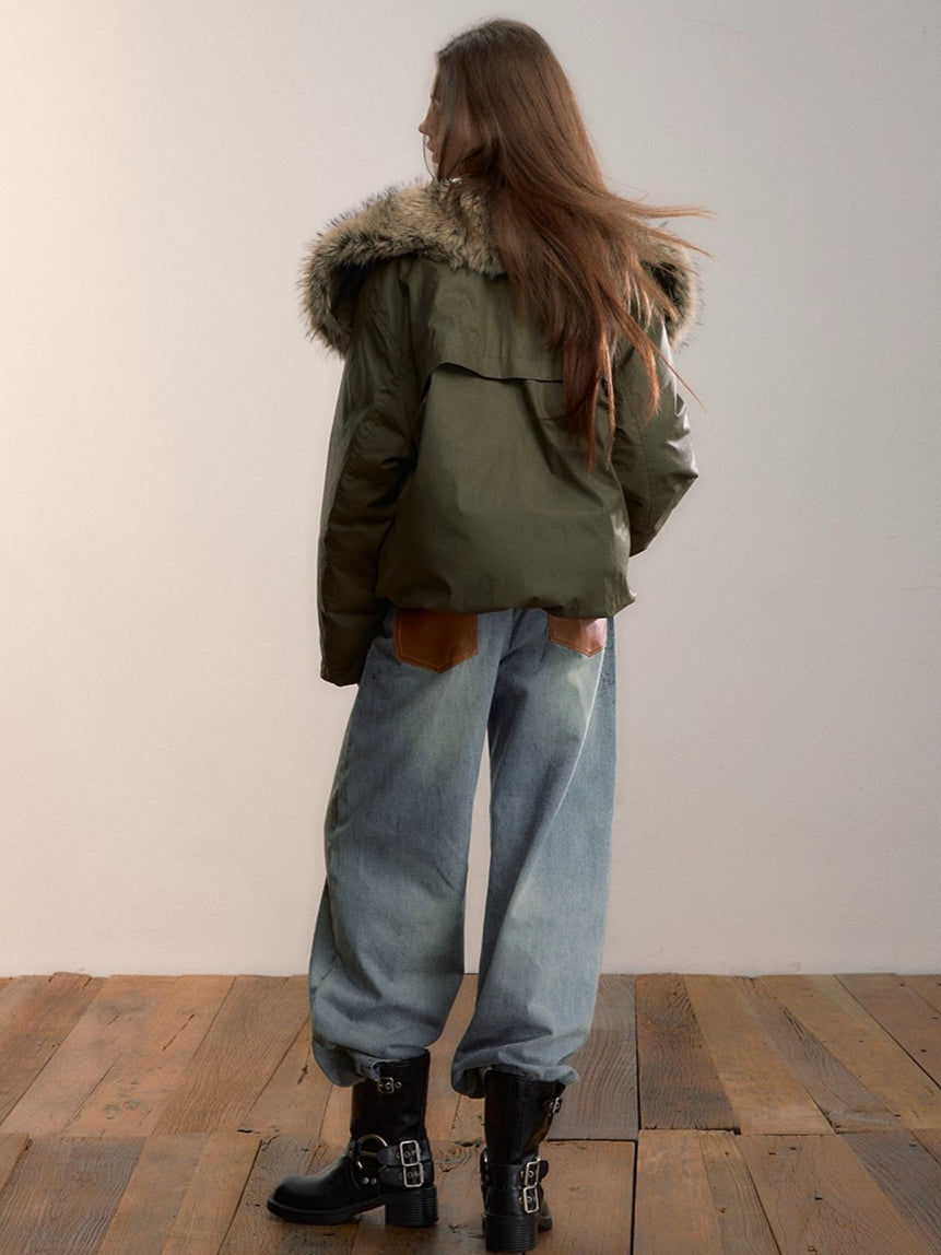 White Luxury Oversized Duck Down