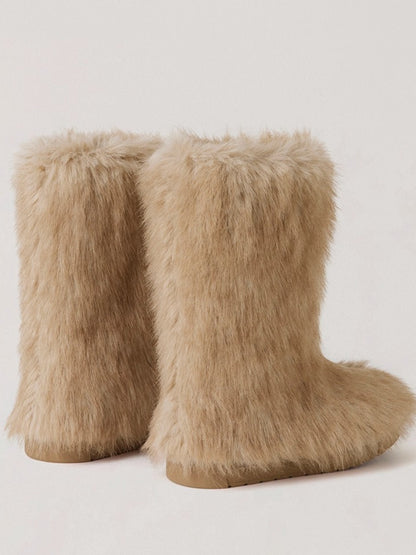 Cross Relic Shearling Hunter Boots