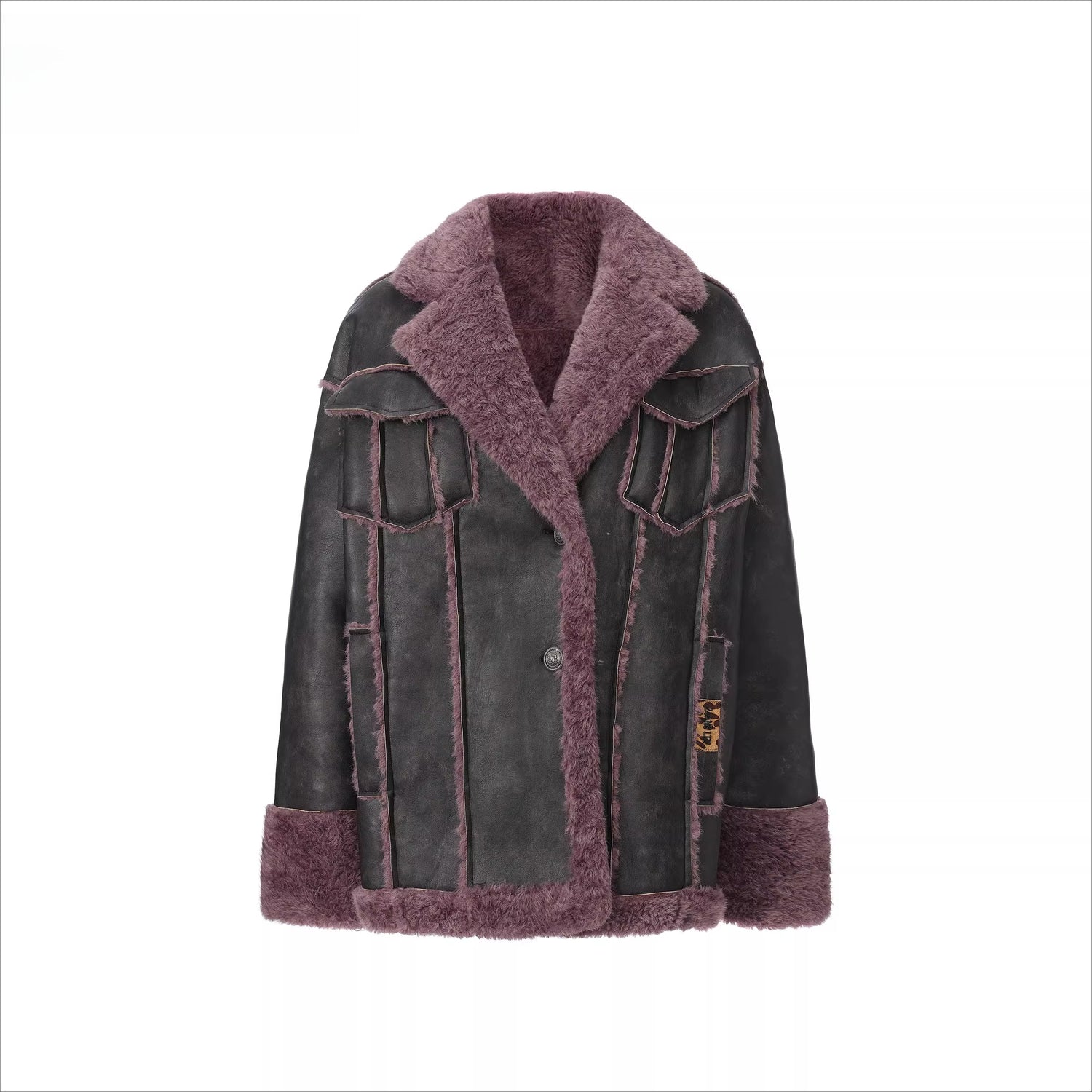 Faux Shearling Bonded Jacket