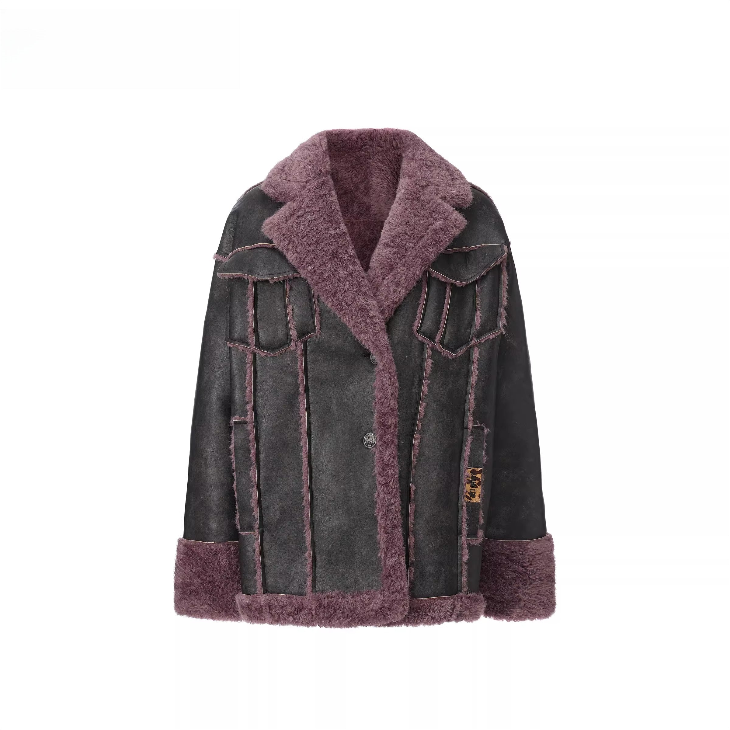 Faux Shearling Bonded Jacket