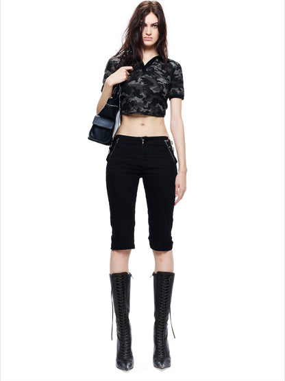 Punk Washed Panel Leggings