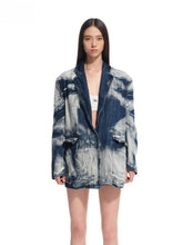 "Feria Series" Volcano Denim Blazer - CHINASQUAD