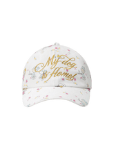 Snoopy Floral Embroidered Baseball Cap 1Jinn Studio