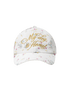 Snoopy Floral Embroidered Baseball Cap 1Jinn Studio
