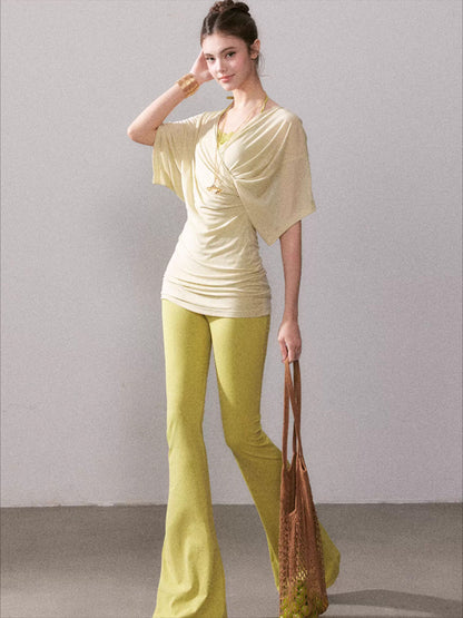 Sea Salt Breeze Lyocell Cooling Knit T-Shirt