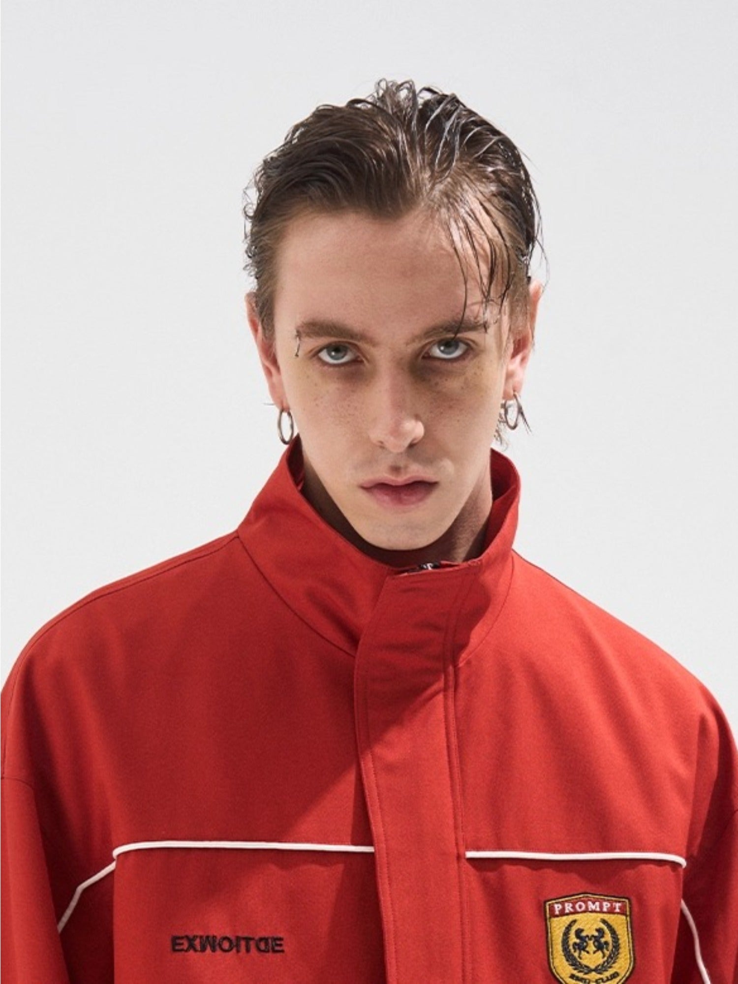 Two-Piece Detachable Long Contrast Jacket