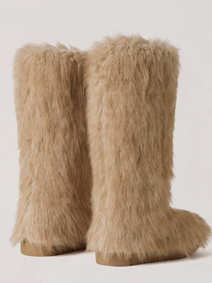 Desert Cross Shearling Hunter Boots