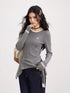 MACYMCCOY Knit Cape Two-Piece Blouse – view 2