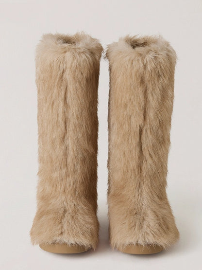 Desert Cross Shearling Hunter Boots