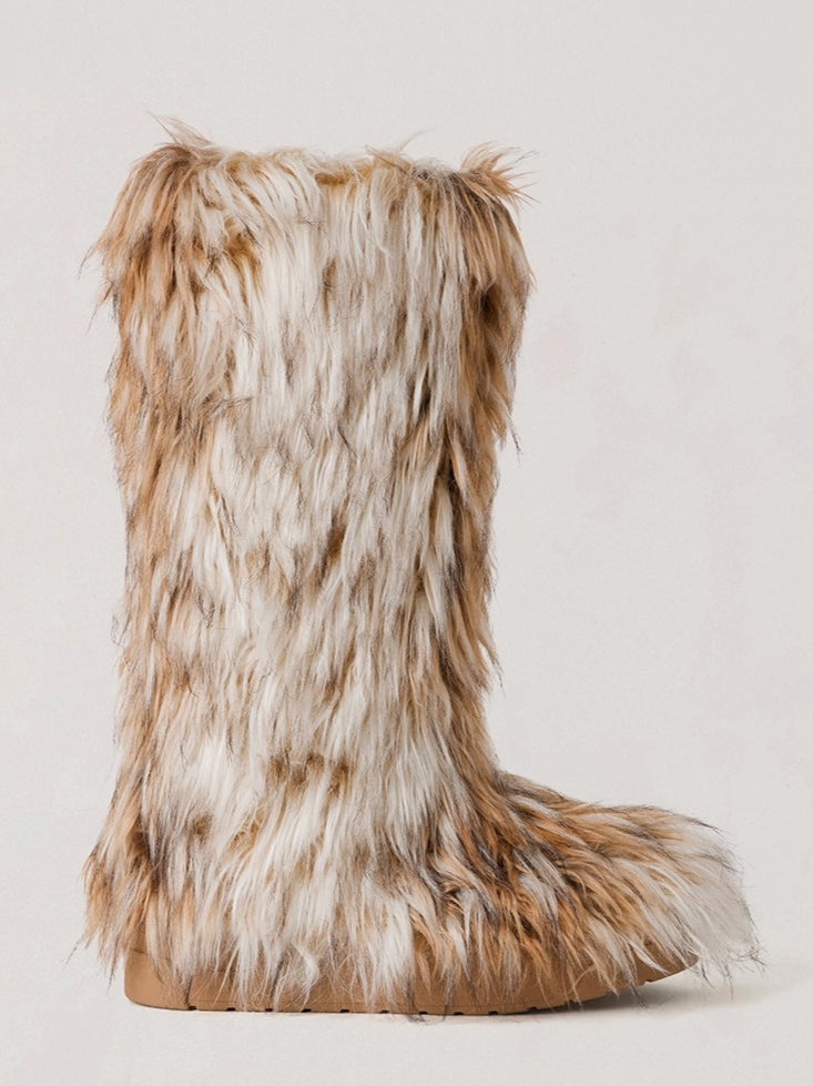 Desert Cross Shearling Hunter Boots