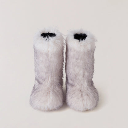 Cross Relic Shearling Hunter Boots