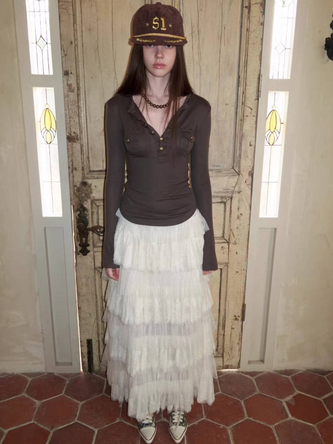 Drawstring Knit Bodycon Midi Dress