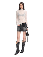 "Djembe Series" Meghan High-Neck Long-Sleeve Knit Sweater - CHINASQUAD