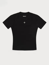 Waist-Cinching Embroidered Round-Neck T-Shirt - CHINASQUAD