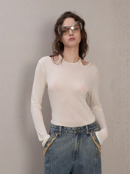 Tencel Wool Halter Tie-Back Base Layer