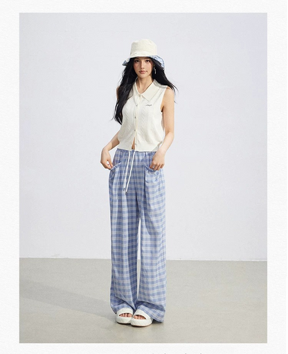 Cooling Touch Sleeveless Polo Knit Cardigan