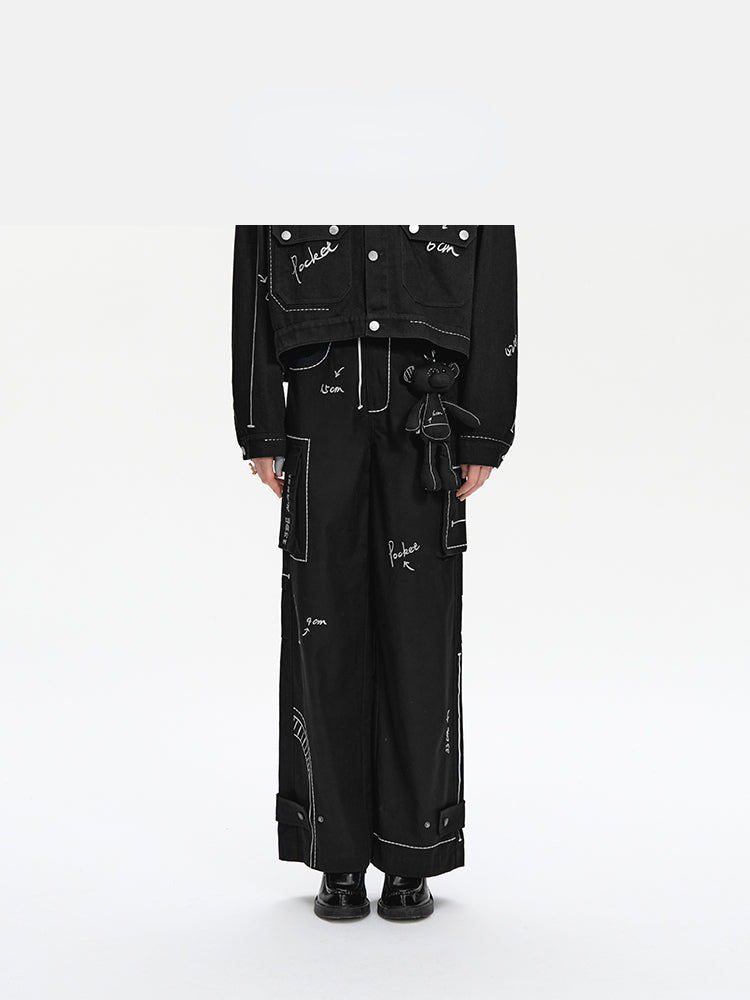 Sketch Line Trousers - CHINASQUAD