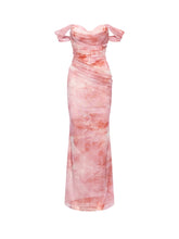 Ariel One-shoulder Pleated & Gradient-dyed Dress - CHINASQUAD