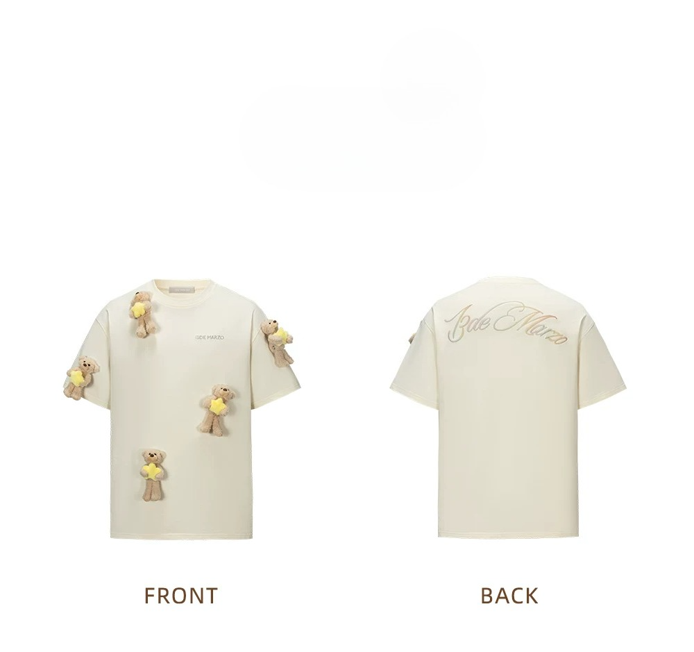 Lumi Star Bear Embellished T-shirt