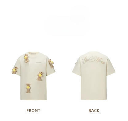 Lumi Star Bear Embellished T-shirt