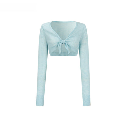 Knit Cardigan &amp; Camisole Two-Piece Set