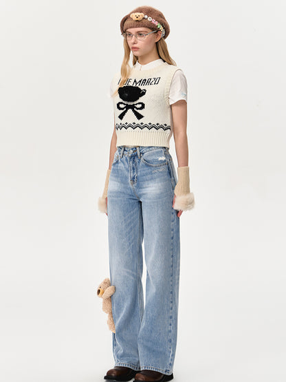 Doozoo Straight-Leg Jeans