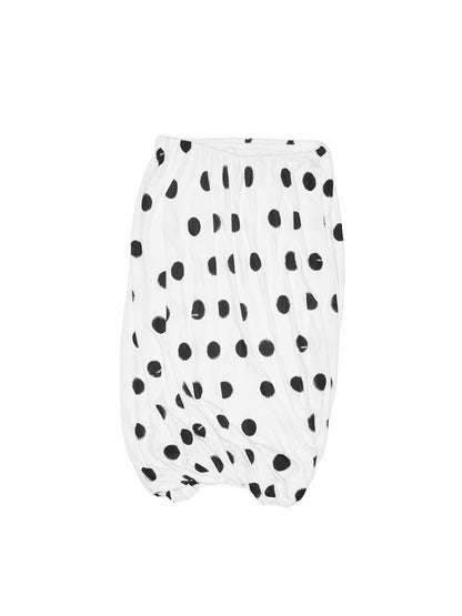 Polka Dot Knot Midi Skirt