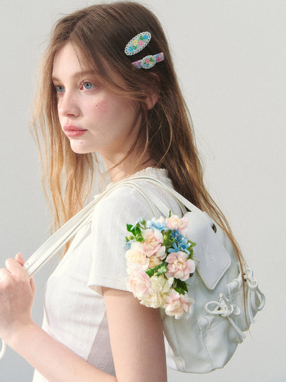 Romantic Bouquet Acetate Hair Clip