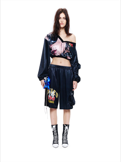 Convertible Asymmetric Two-Piece Set